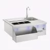 Summerset Grills 30 Beverage And Prep Station - Angled - Summerset Grills 30 Beverage And Prep Station - Angled