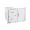 Summerset Grills 30" 2-Drawer & Access Door Combo
