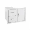 Summerset Grills 30" 2-Drawer & Access Door Combo - Summerset Grills 30" 2-Drawer & Access Door Combo