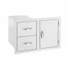 Summerset Grills 36" 2-Drawer and Access Door Combo - Summerset Grills 36" 2-Drawer and Access Door Combo