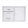 Summerset Grills 33" 3-Drawer & Access Door Combo