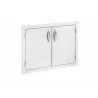 Summerset Grills 26" Double Access Door - Angled View - Summerset Grills 26" Double Access Door - Angled View