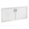 Summerset Grills 42" Double Access Doors - Angled - Summerset Grills 42" Double Access Doors - Angled