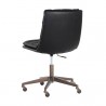 Sunpan Stinson Office Chair Bravo Black - Back Side Angle