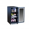 Summerset Grills 15 Outdoor Rated Fridge With Glass Door - Opened with Contents