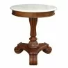 Anderson Teak Bella Side Table w/ Marble Top 1 - Anderson Teak Bella Side Table w/ Marble Top 1
