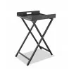 Kai Indoor/Outdoor Tray Side Table - White BG - Kai Indoor/Outdoor Tray Side Table - White BG