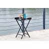 Kai Indoor/Outdoor Tray Side Table - Lifestyle