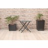 Flint Indoor/Outdoor Steel Side Table