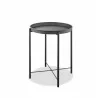 Drake Indoor/Outdoor Steel Side Table - Drake Indoor/Outdoor Steel Side Table