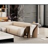 Whiteline Modern Living Willie Side Table In Gold Powder-Coated Metal - Lifestyle