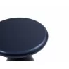 Whiteline Modern Living Ayla Side Table In Navy Blue Metal Structure - Tabletop Detail - Whiteline Modern Living Ayla Side Table In Navy Blue Metal Structure - Tabletop Detail