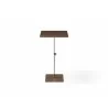 Whiteline Modern Living Karley Side Table In Bronze Brushed Metal - Front - Whiteline Modern Living Karley Side Table In Bronze Brushed Metal - Front