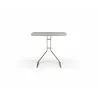 Whiteline Modern Living Katy Side Table With 12mm Grey Ceramic Top In Bronze Brushed Metal Base - Front - Whiteline Modern Living Katy Side Table With 12mm Grey Ceramic Top In Bronze Brushed Metal Base - Front
