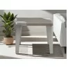 Elena Side Table in Light Gray- Lifestyle - Elena Side Table in Light Gray- Lifestyle