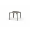 Elena Side Table in Light Gray- full view 2 - Elena Side Table in Light Gray- full view 2