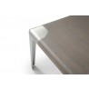 Elena Side Table in Light Gray- details
