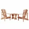 3-Piece Adirondack Side Table Set - 3-Piece Adirondack Side Table Set