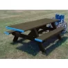 Polly Products Standard Picnic Table ADA Compliant (HP) - Polly Products Standard Picnic Table ADA Compliant (HP)