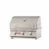 Bull BBQ 24" Steer Drop In Grill LP/NG - 3 Burner - Angled View - Bull BBQ 24" Steer Drop In Grill LP/NG - 3 Burner - Angled View