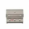 Bull BBQ 24" Steer Drop In Grill LP/NG - 3 Burner - Front Closed Angled - Bull BBQ 24" Steer Drop In Grill LP/NG - 3 Burner - Front Closed Angled