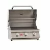 Bull BBQ 24" Steer Drop In Grill LP/NG - 3 Burner - Opened Angled View - Bull BBQ 24" Steer Drop In Grill LP/NG - 3 Burner - Opened Angled View