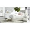 Essentials For Living Stella 5-Drawer High Chest in  Matte White - Lifestyle