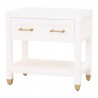 Essentials For Living Stella 1-Drawer Nightstand - Angled