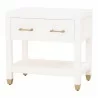 Essentials For Living Stella 1-Drawer Nightstand - Front Side Angle - Essentials For Living Stella 1-Drawer Nightstand - Front Side Angle