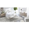 Essentials For Living Stewart Queen Bed - Top Angled Lifestyle