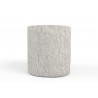 Sunset West Antique Stone Round End Table