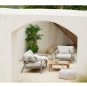 Cane-Line Sticks Lounge Chair Taupe, aluminium sand