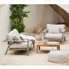 Cane-Line Sticks Lounge Chair Taupe, aluminium