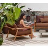 Cane-Line Sticks Lounge Chair Teak Umber brown