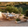 Cane-Line Sticks Dining Table Base Long View