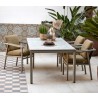 Cane-Line Sticks Dining Table Base With Chair set