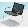 Cane-Line Straw Lounge Chair, Cane-Line Rope, Stackable Image 004