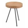 Zuo Modern Stuart Side Table Natural - Front View - Zuo Modern Stuart Side Table Natural - Front View