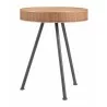 Zuo Modern Stuart Side Table Natural - Front View 4 - Zuo Modern Stuart Side Table Natural - Front View 4