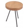 Zuo Modern Stuart Side Table Natural - Front View 6 