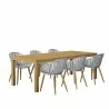 International Home Miami Amazonia 7-Piece Rectangular Patio Dining Set - White BG - International Home Miami Amazonia 7-Piece Rectangular Patio Dining Set - White BG