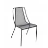  Kingston Side Chair - Powder Coated Steel - Black -  Kingston Side Chair - Powder Coated Steel - Black