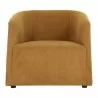 Sunpan Serenade Lounge Chair Treasure Gold - Front Angle - Sunpan Serenade Lounge Chair Treasure Gold - Front Angle