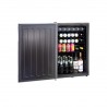 Summerset Grills 22 4.1c Deluxe Outdoor Approved Fridge w/ Upgraded SS Door And Handle - Open with Contents