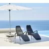 Cane-Line Sunrise Sunchair, Stackable Beach View - Cane-Line Sunrise Sunchair, Stackable Beach View