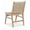 Sunset West Sedona Armless Dining Chair_Rear - Sunset West Sedona Armless Dining Chair_Rear