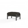 Monterey Ottoman in Spectrum Carbon w/ Self Welt - Front Side Angle