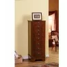 Berkeley Jewelry Armoire - Coffee - Drawers Closed - Berkeley Jewelry Armoire - Coffee - Drawers Closed