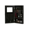 Modern Wall-Hanged Mirror Jewelry Cabinet Storage Armoire Esspresso - Modern Wall-Hanged Mirror Jewelry Cabinet Storage Armoire Esspresso