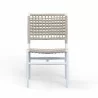 Sunset West Bahia Armless Dining Chair - Front Angle - Sunset West Bahia Armless Dining Chair - Front Angle